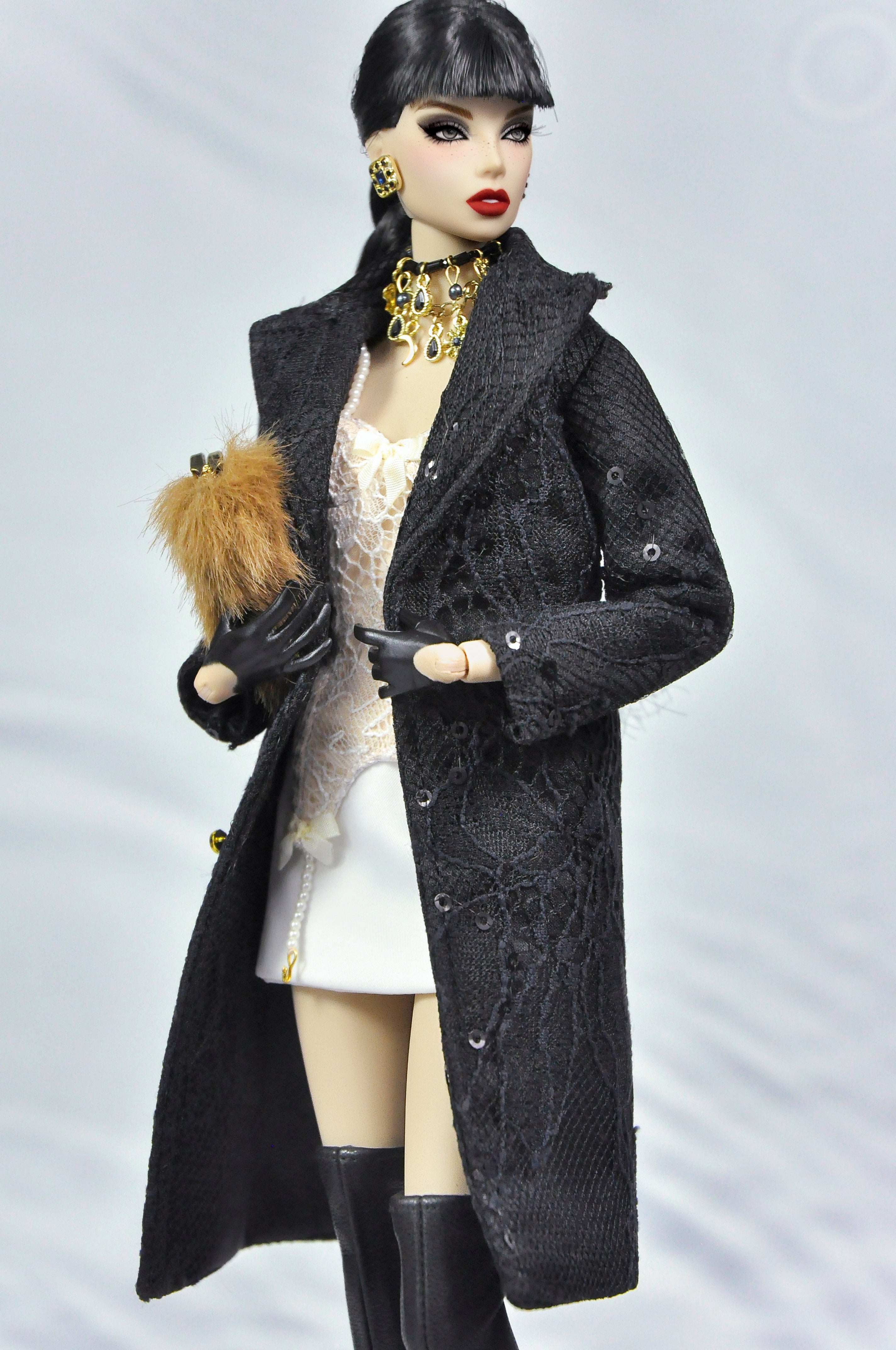 INTIMATE REVEALS | Mini outfit giftset | Blonde Boudoir Noir Fashion Royalty doll clothes