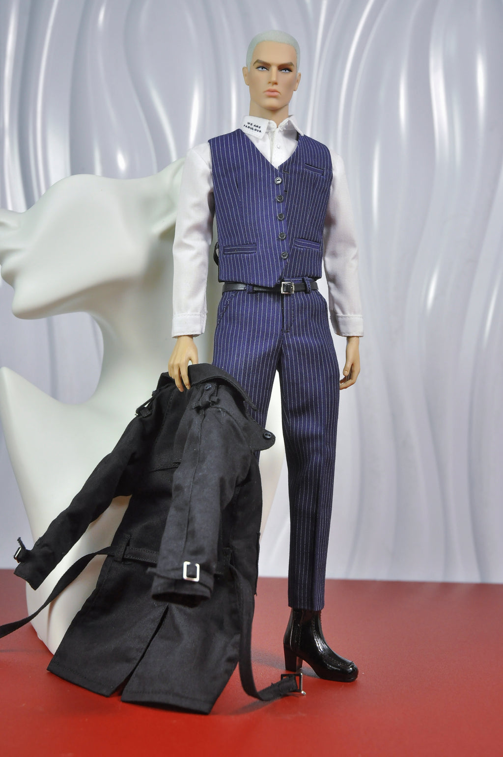 FANTASY OF OZ | Lukas Maverick Seeker Suit Set – Fashion Royalty Male Doll Outfit | TSquared2 Fantasy of OZ