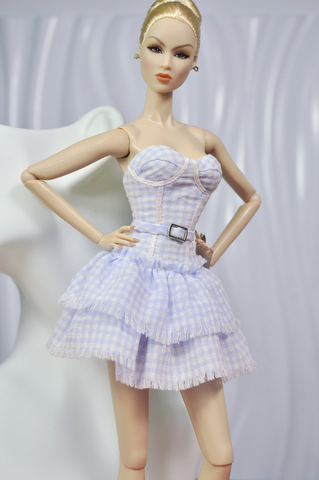 FANTASY OF OZ | Dorothy’s Meadow Bustier Mini Dress – Fashion Royalty Doll Clothes (Deposit only)