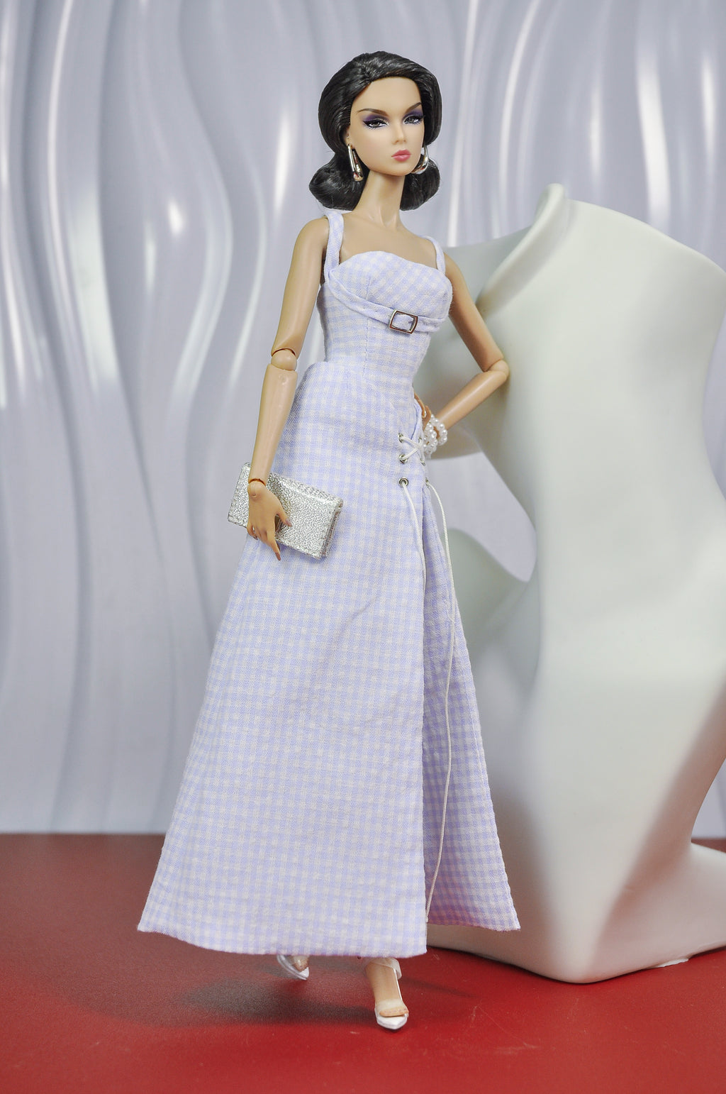 FANTASY OF OZ | Dorothy’s Meadow Bustier Summer Dress – Fashion Royalty Doll Clothes (Deposit only)