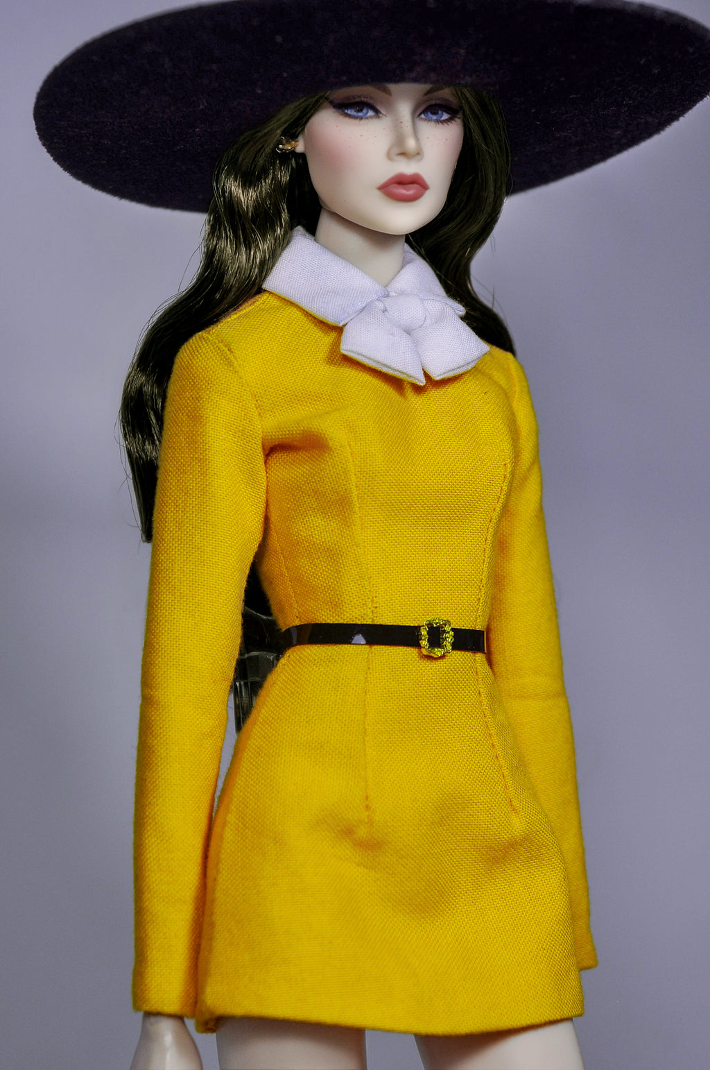 BASIC REWINDS | Golden Hour Mod Dress Set – Fashion Royalty 6.0 Doll Clothes | tsquared2 Couture