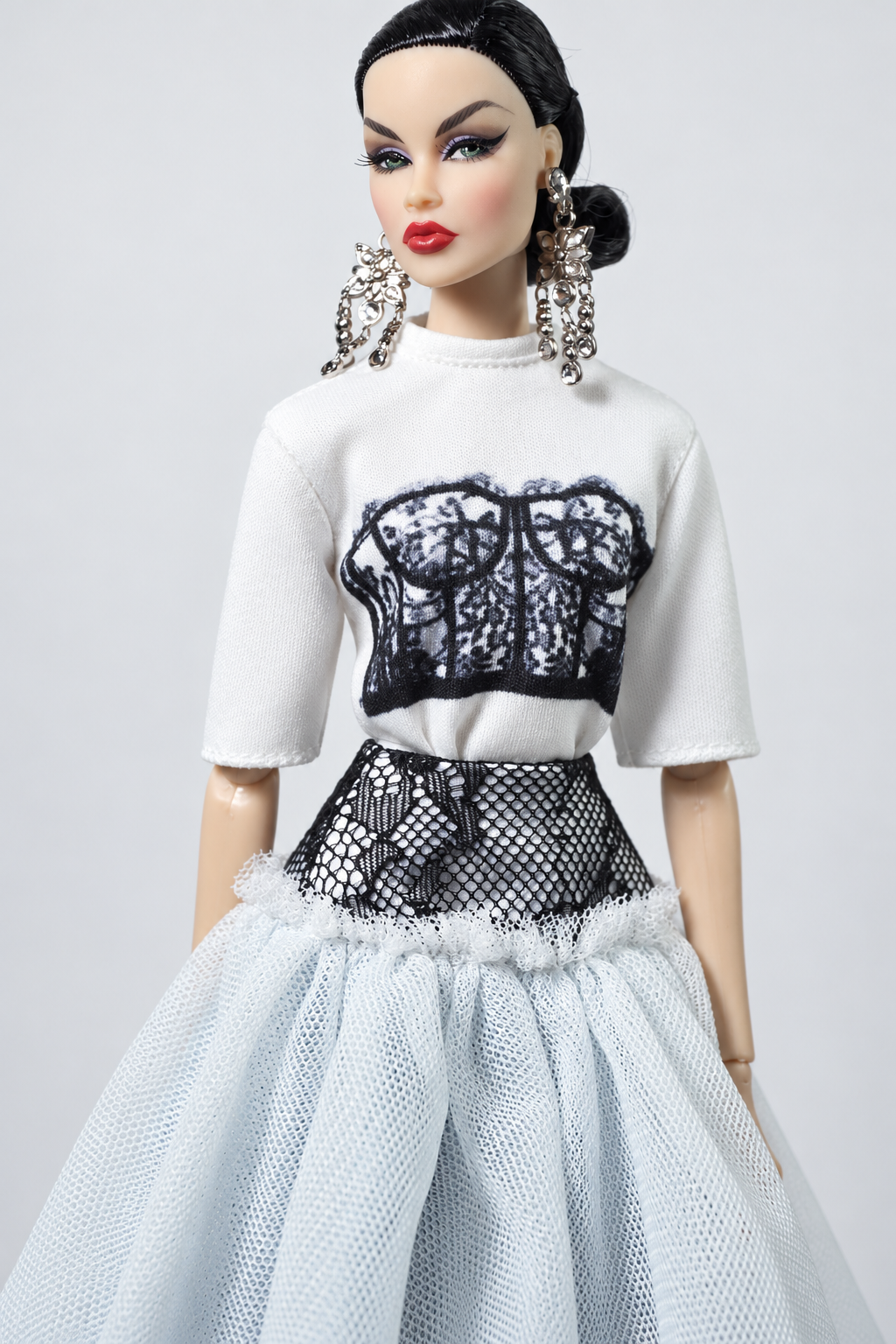 OFF DUTY | 1/6 Fashion Royalty FR 6.0 Doll clothes. T-shirt  | TSQUARED2