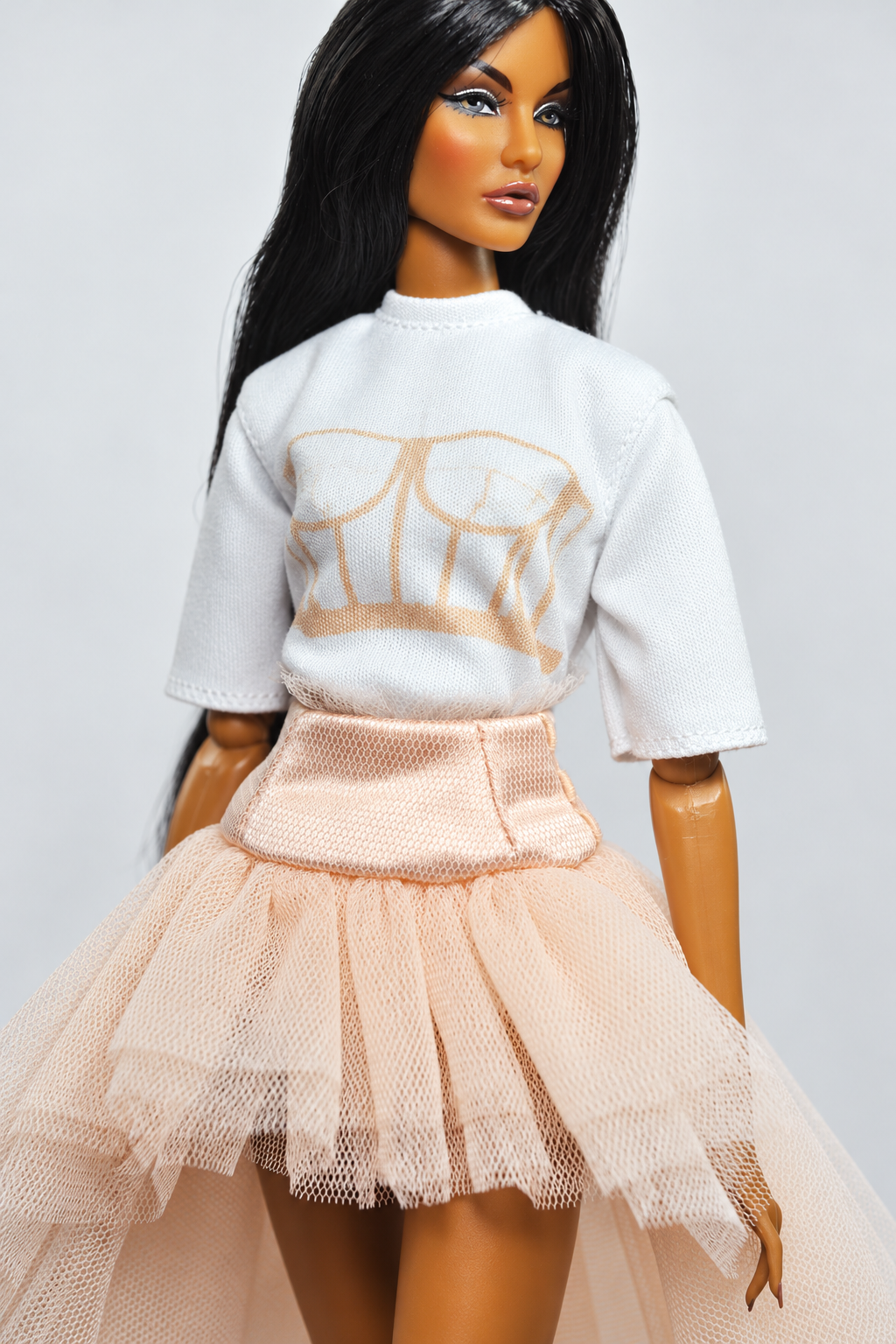 OFF DUTY | 1/6 Fashion Royalty FR 6.0 Doll clothes. T-shirt  | TSQUARED2